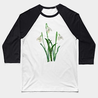 Snowdrops Baseball T-Shirt